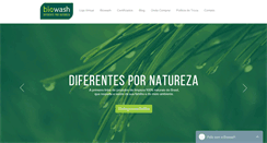 Desktop Screenshot of biowash.com.br